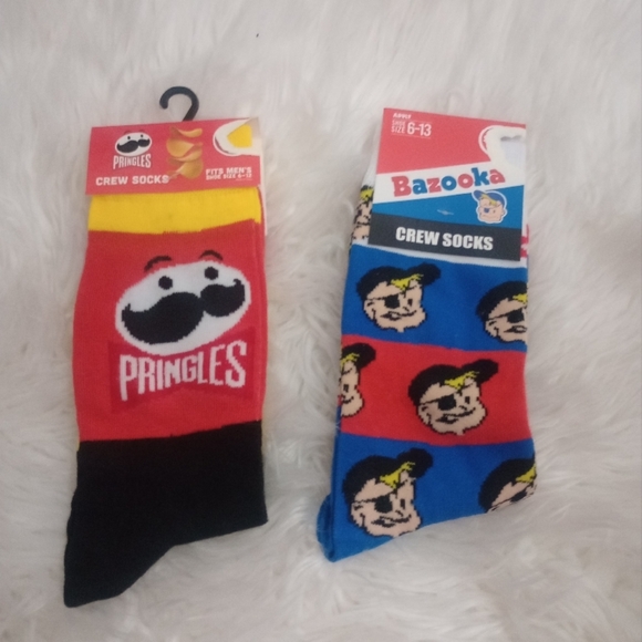 Pringle Red and Black Socks - Picture 2 of 3